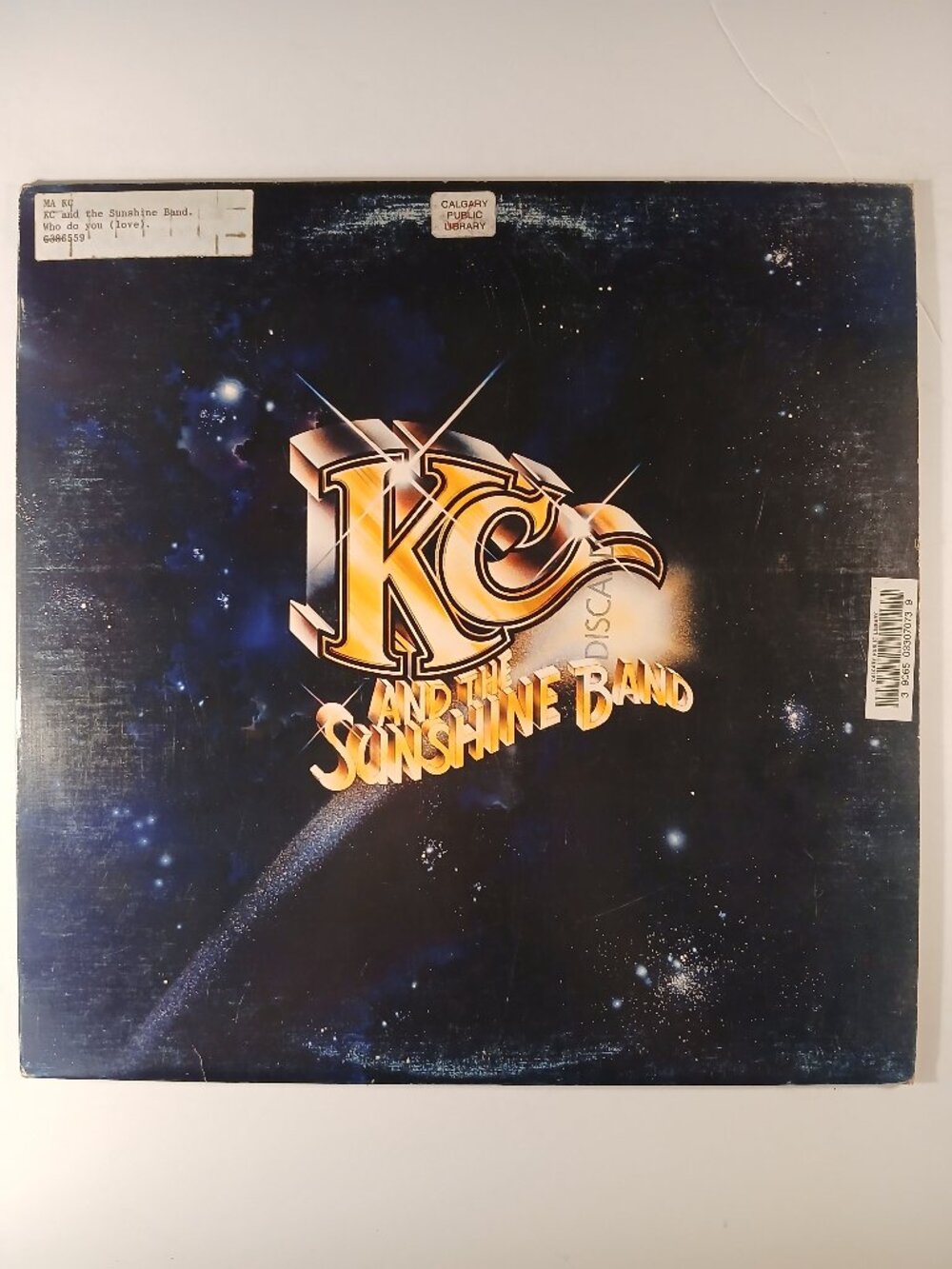 KC And The Sunshine Band - Who Do Ya Love - Vinyl LP Record